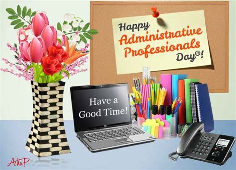 flowers and wishes on admin pro day free happy