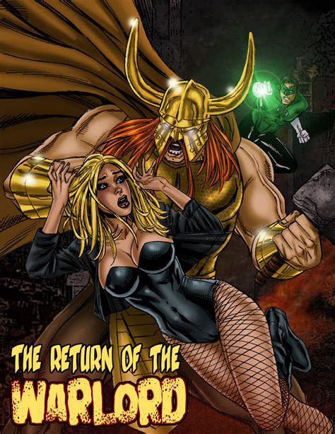 Black Canary And The Justice League Vs The Warlord By