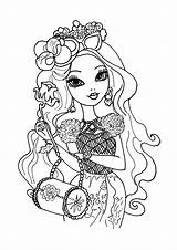 After Coloring Pages High Ever Dolls Printable Print Coloringtop sketch template
