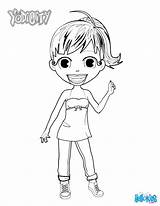 Coloring Laughing Expression Hellokids Print Color sketch template