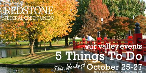 5 Things To Do This Weekend In Huntsville October 25 27