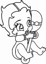 Betty Boop Coloring Pages Wallpaper Baby Visit Printable Getcolorings sketch template