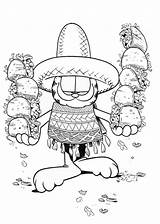 Cinco Mayo Coloring Pages Color sketch template
