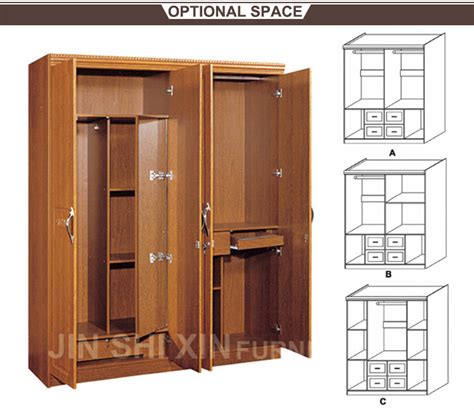 home furniture wood almirah designs  door wardrobe
