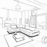 Drawing Perspective Sketch House Architecture Room Interior Drawings Point Living Sketches Rooms Getdrawings Claude 3d Furniture Two Environment Croquis Sketching sketch template