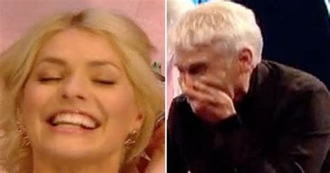 video holly willoughby jiggles on vibrator as phillip schofield looks