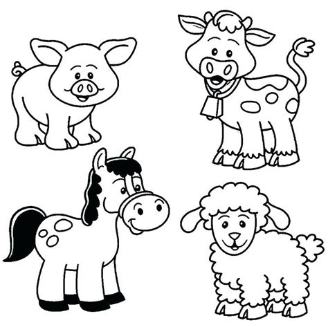 farm coloring pages preschool  getcoloringscom  printable