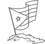 Puerto Rico Cuba Coloring Flag Pages Guatemala Rican Drawing Flags Jamaica Map America Filipino Printable Color Chinese Caribbean Central Getcolorings sketch template