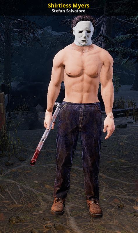 shirtless myers [dead by daylight] [mods]