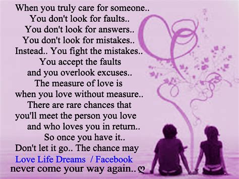 love life dreams    care