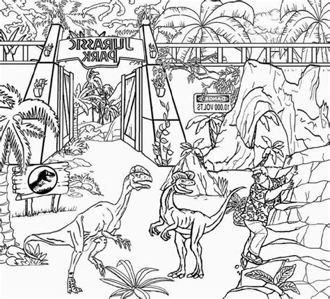 lego jurassic world coloring page myteclick