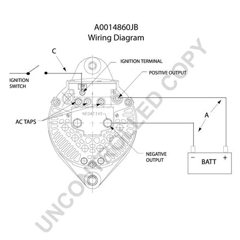 prestolite alternator wiring diagram marine  wiring diagram sample