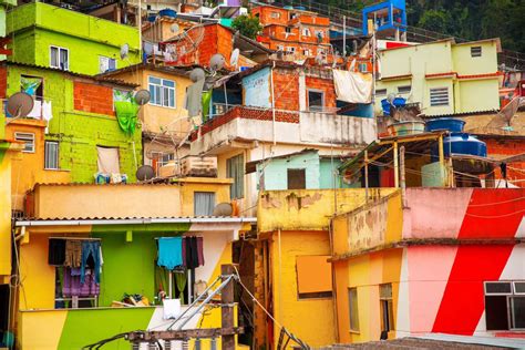 favela santa marta  botafogo rio de janeiro brasilien franks