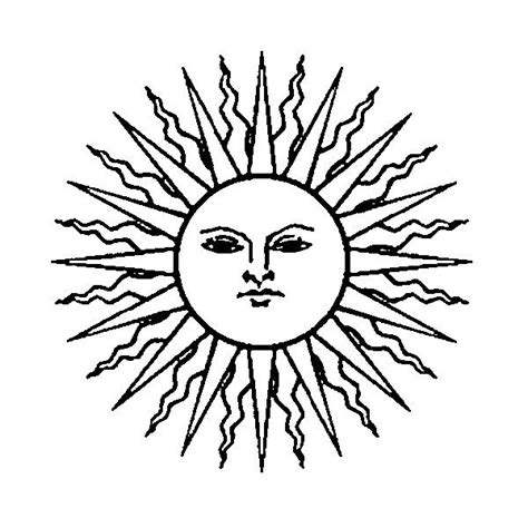 coloring page stars sun moon  sun clip art sun coloring pages