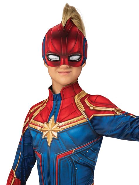 girls classic captain marvel hero costume avengers carol