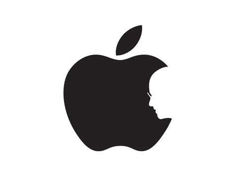 apple steve jobs logo png vector  svg  ai cdr format