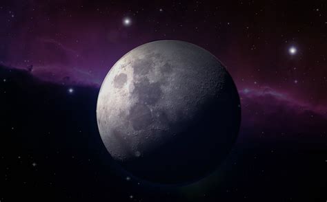 무료 이미지 하늘 분위기 공간 닫기 조명 보름달 월광 대기권 밖 천문학 행성 한밤중 별빛 달의 풍경