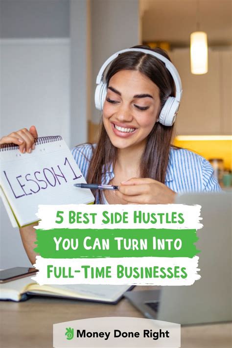 5 best side hustles you can turn into full time businesses in 2021