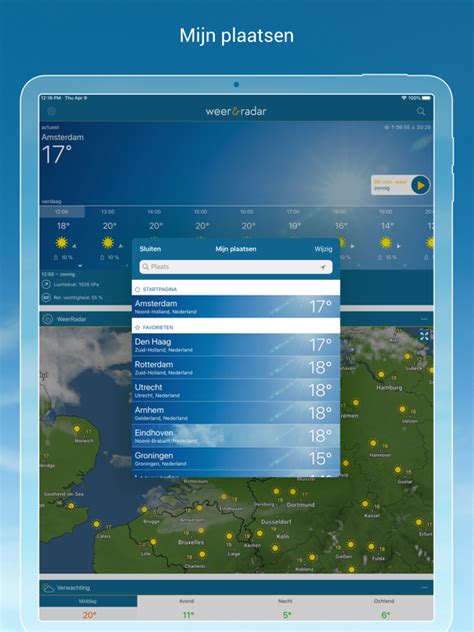 weer radar pro regenradar app voor iphone ipad en ipod touch appwereld