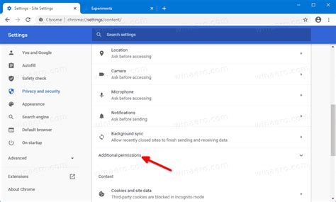 enable  disable bluetooth device permissions  google chrome