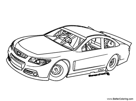 nascar  coloring pages coloring pages