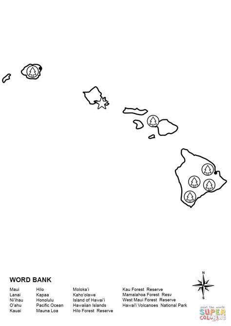 kauai coloring pages pics