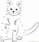 Cat Dot Dots Connect Worksheet Heinola Show Printable Kids Pdf sketch template