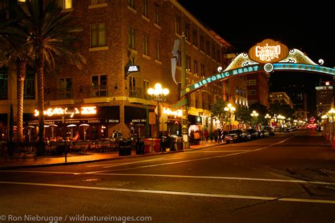 gaslamp district san diego california   ron niebrugge