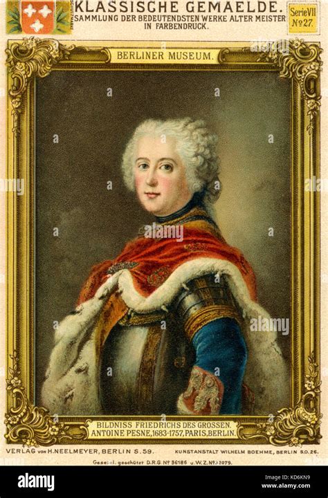 frederick  great painting  res stock photography  images alamy