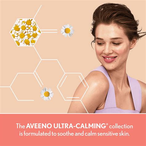 ultra calming foaming facial cleanser  sensitive skin aveeno