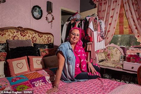 Mother Of One Insists Everything She Owns Is Pink Including Her Home