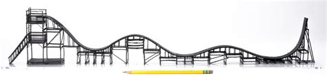 Ben Katz 3d Prints A 1 60 Scale Model Roller Coaster Now