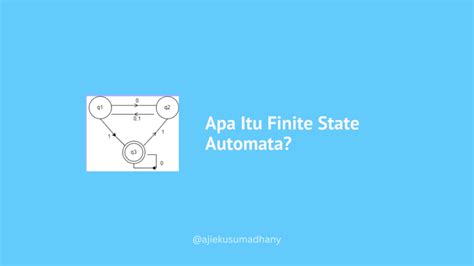 pengertian jenis  contoh soal finite state automata