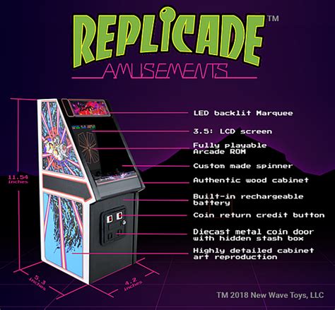 replicade tempest mini arcade machine ausretrogamer