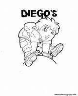 Coloring Diego Pages Printable sketch template