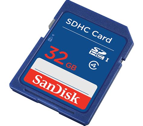 sandisk elite class  sd memory card blue fast delivery currysie