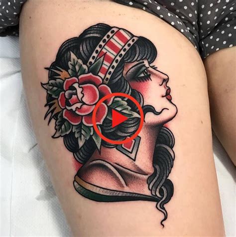 pin  tattoo girl