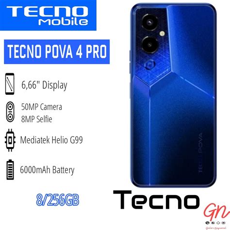 tecno pova  pro gb gb garansi resmi lazada indonesia