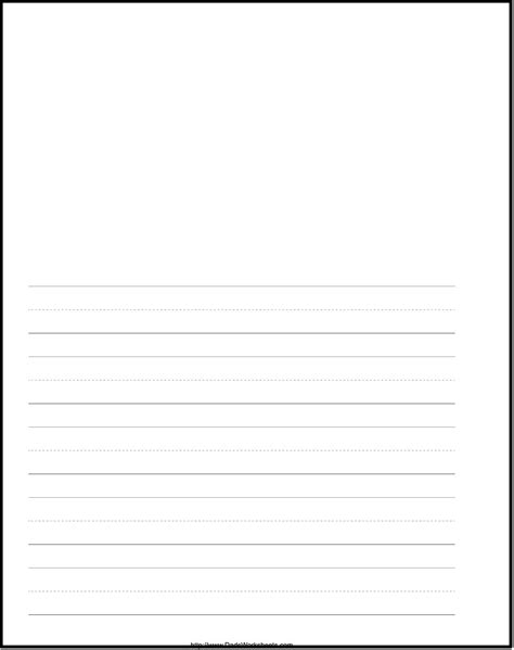 blank writing template