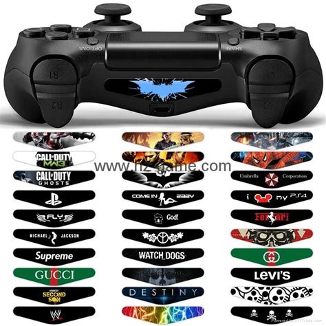 ps console skin stickerps controllers skins coverled light bar sticker psticker oem