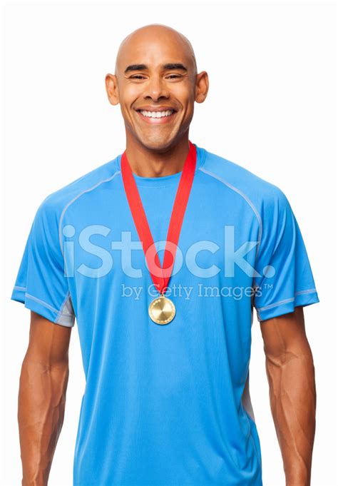 sport gold medalist isolated stock photo royalty  freeimages