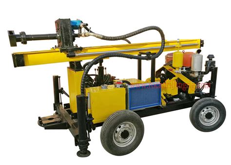 twdb small portable water  drilling rig machine trailer mounted