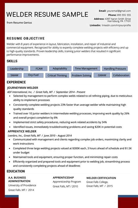 targeted resume format  shoot resume