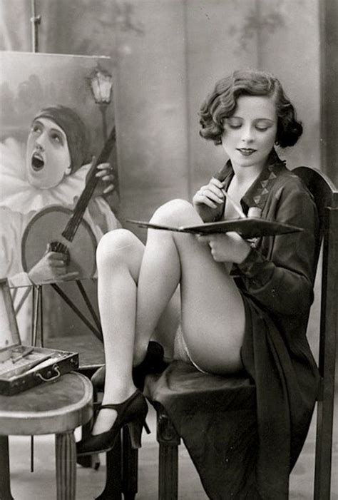 roaring twenties 1920s flapper pinup girl