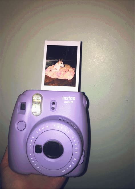cute lavender polaroid camera polaroid camerapolaroid polaroid photography polaroid