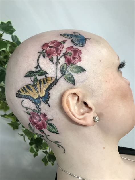 flower tattoos head flower clip art