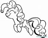 Coloring Pony Little Pages Baby Getcolorings Pinkie Pie Color sketch template