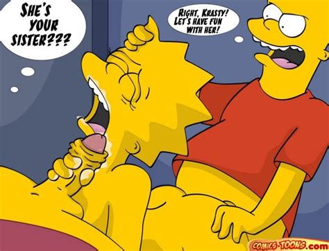 the simpsons krusty vs perverted fans not only bart but lisa as well