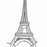 Coloring Paris Pages Kids France Tower Drawing Eiffel Getdrawings Color Getcolorings Printable Pencil sketch template