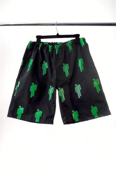blohsh logo shorts billie eilish official store billie eilish outfits teenage fashion